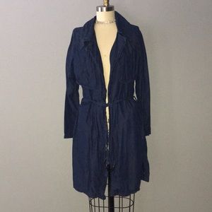 Lightweight Denim Trench
